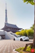 Lexus LC500 Hybrid on Vossen Wheels (HF-1) 2018 года (JP)